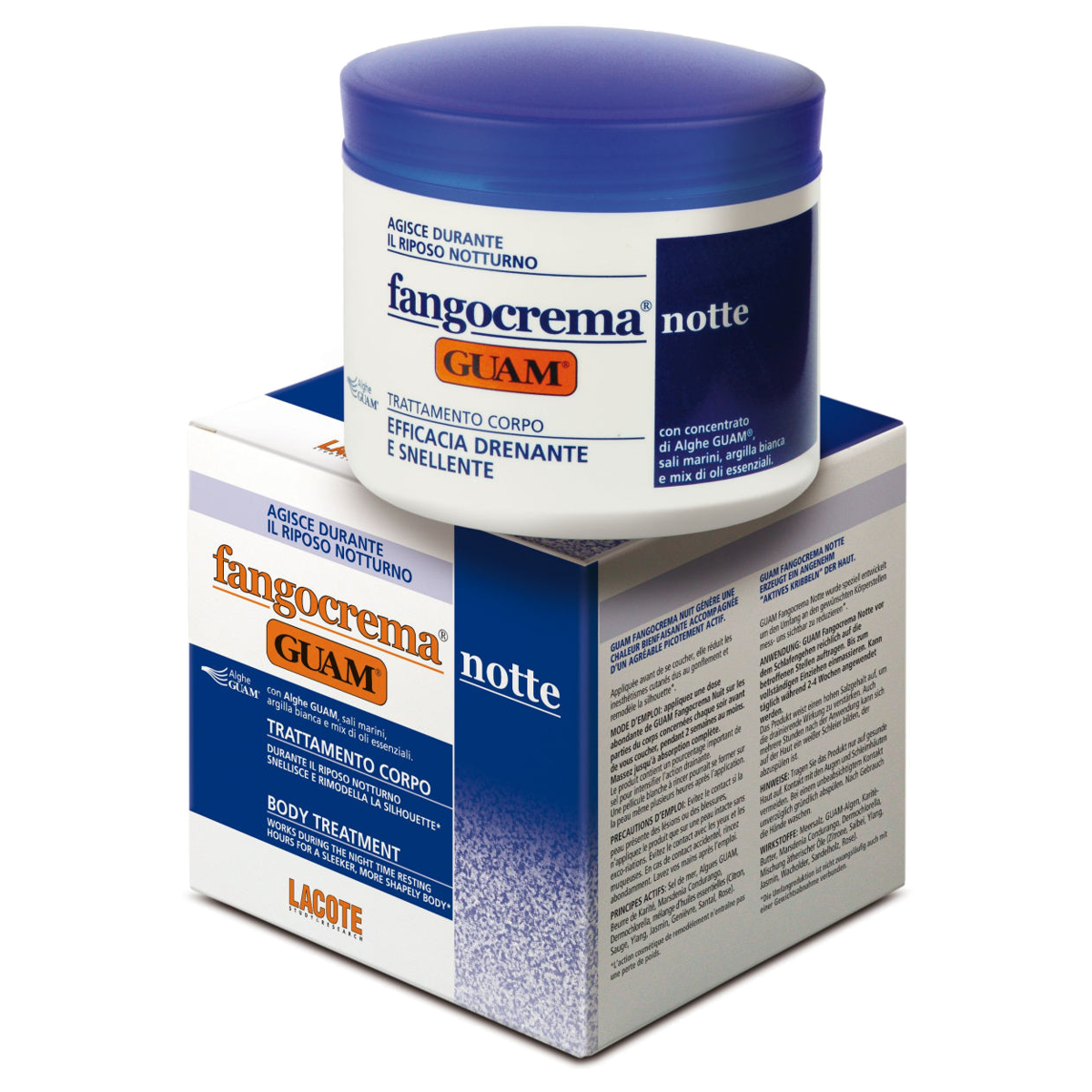 Guam Fangocreme Notte Topf 500 ml Guam Fangocreme Notte Topf 500 ml