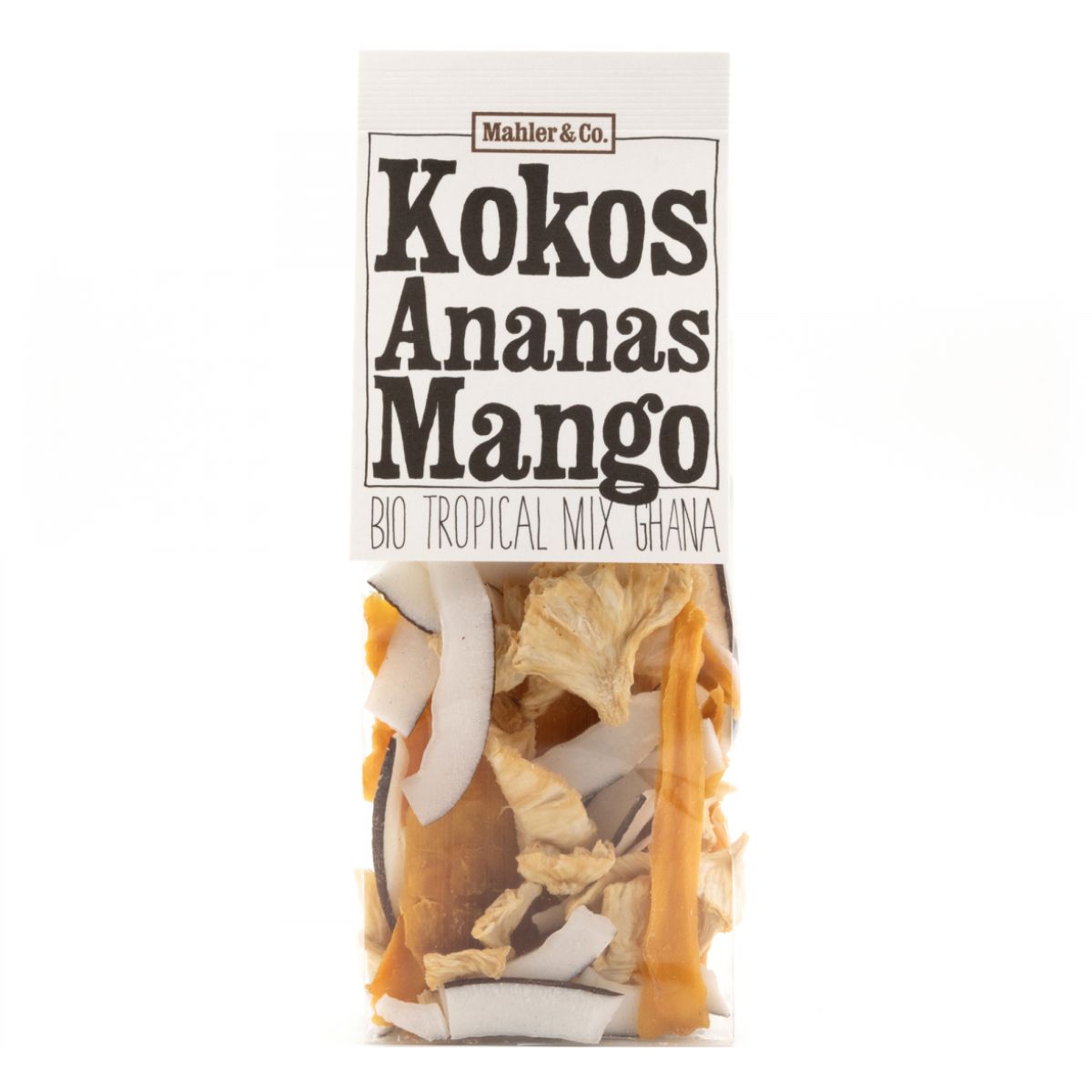 Mahler Bio Tropical Mix Ananas Mango Kokos 125 g