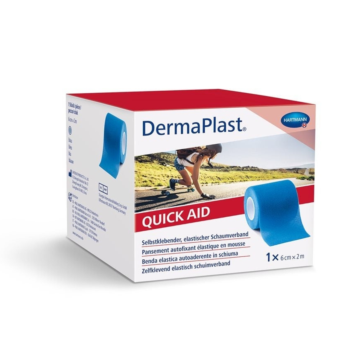 DERMAPLAST QuickAid 6cmx2m blau DERMAPLAST QuickAid 6cmx2m blau