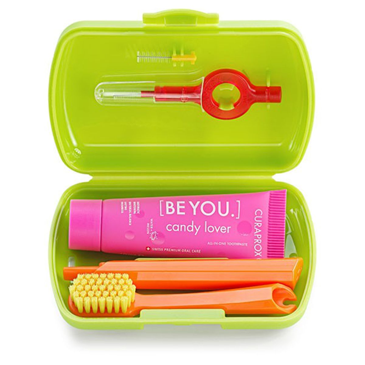 Curaprox Travel Set grün Curaprox Travel Set grün