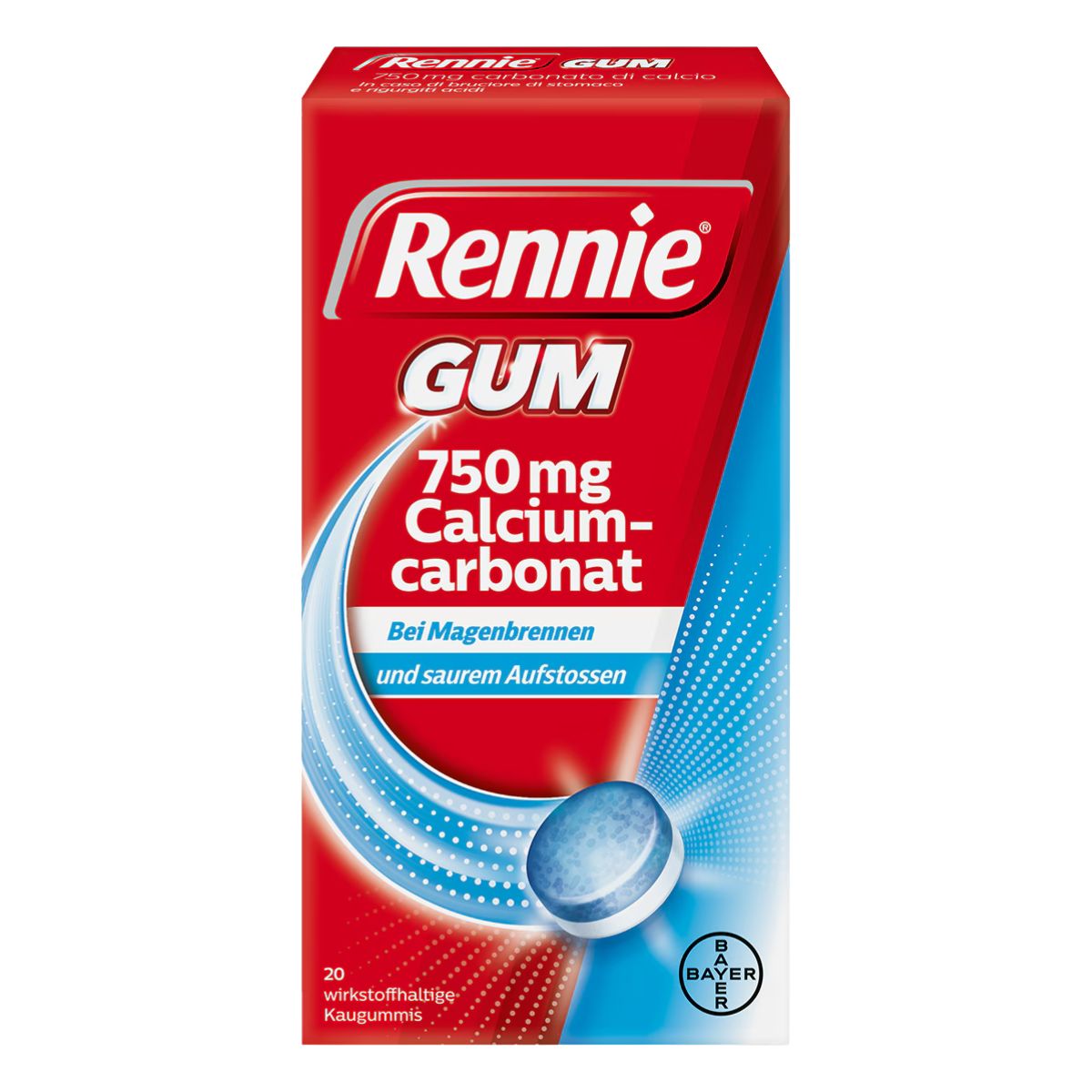 Rennie Gum Kaugummi 20 Stück