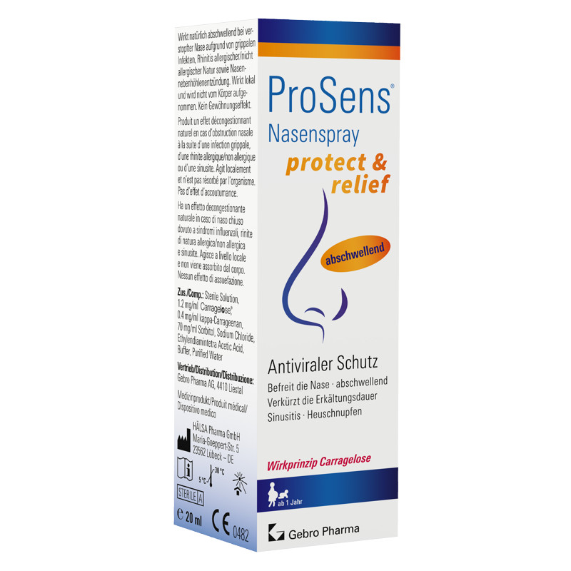 Prosens Abschwellender Nasenspray 20 ml Prosens Abschwellender Nasenspray 20 ml
