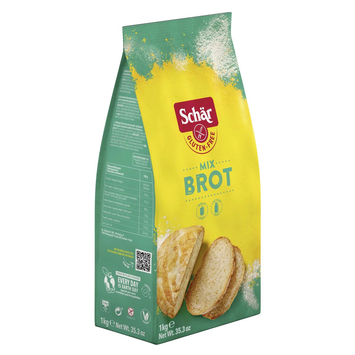 Schär Mix Brotmehlmischung glutenfrei 1 kg Schär Mix Brotmehlmischung glutenfrei 1 kg