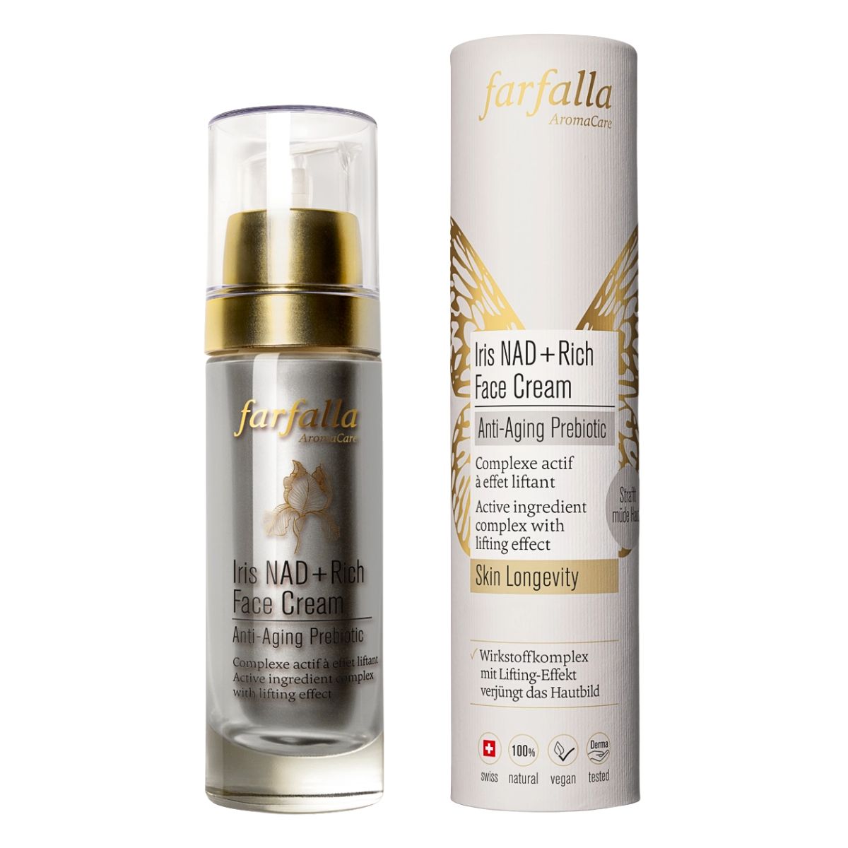 Farfalla NAD+ Rich Face Creme Iris 30 ml