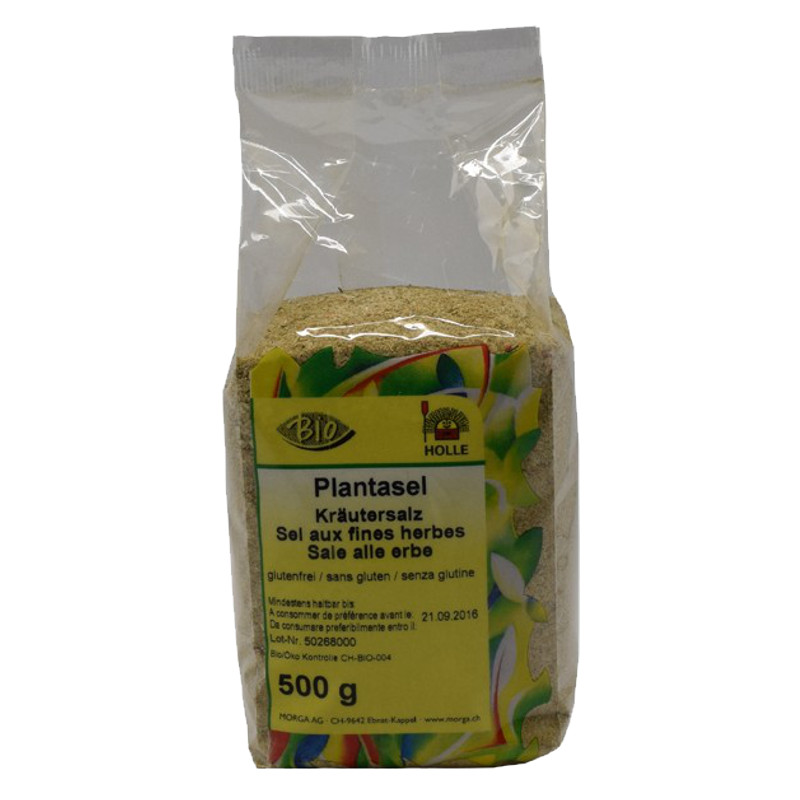 MORGA Plantasel Kräutersalz Bio Beutel 500 g MORGA Plantasel Kräutersalz Bio Beutel 500 g