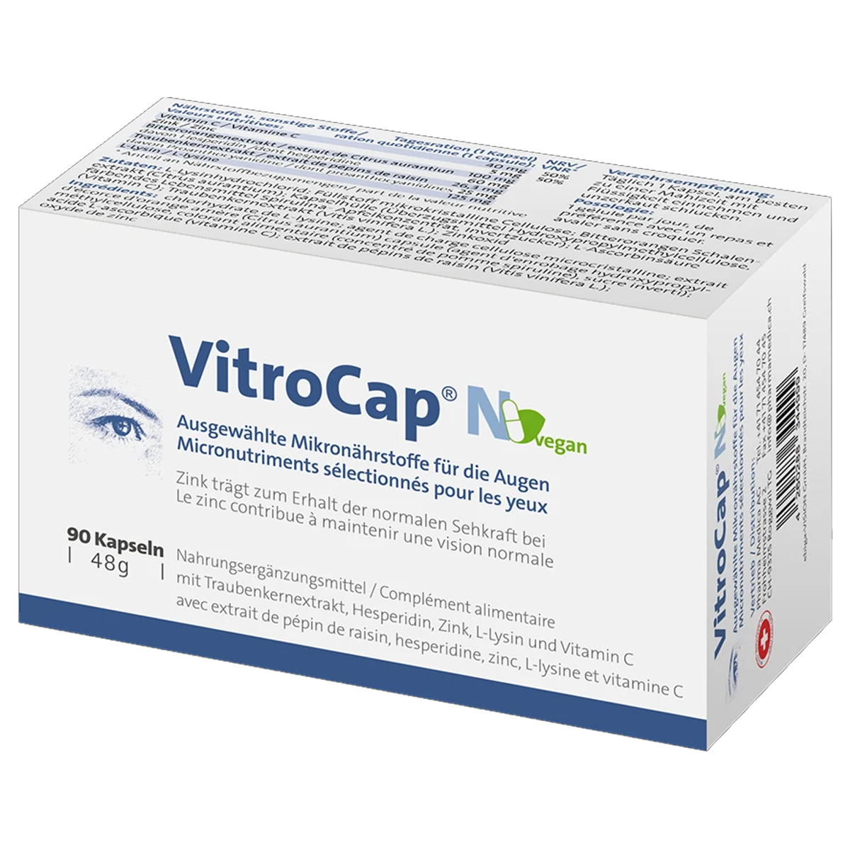 Vitrocap N Kapseln 90 Stück Vitrocap N Kapseln 90 Stück