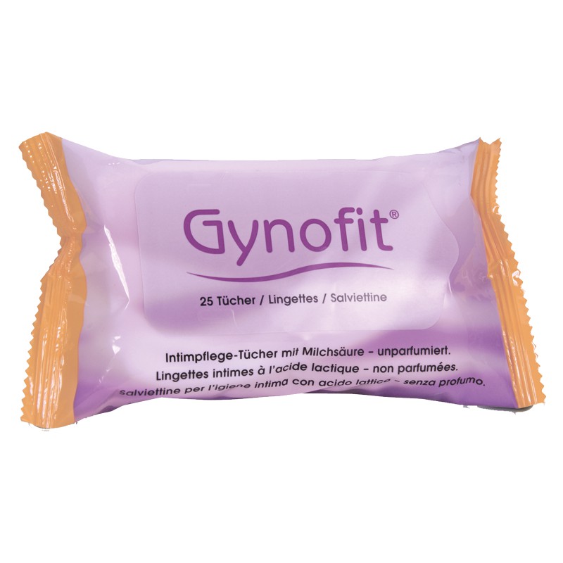 Gynofit Intimpflegetücher unparfümiert 25 Stück Gynofit Intimpflegetücher unparfümiert 25 Stück