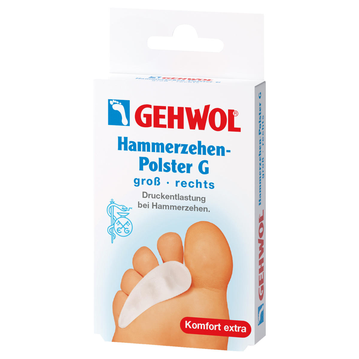 Gehwol Hammerzehen-Polster G gross rechts Gehwol Hammerzehen-Polster G gross rechts