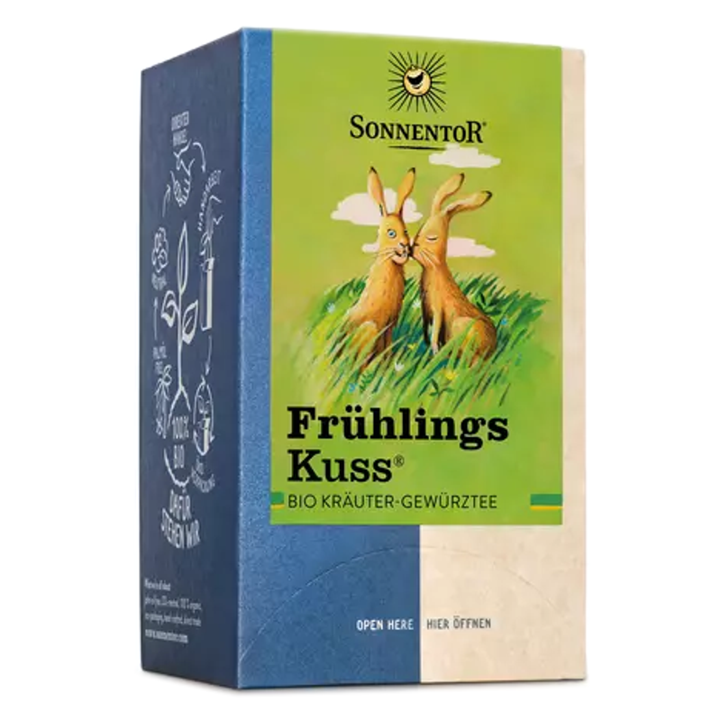 SONNENTOR Frühlingskuss Tee Beutel 18 Stück SONNENTOR Frühlingskuss Tee Beutel 18 Stück
