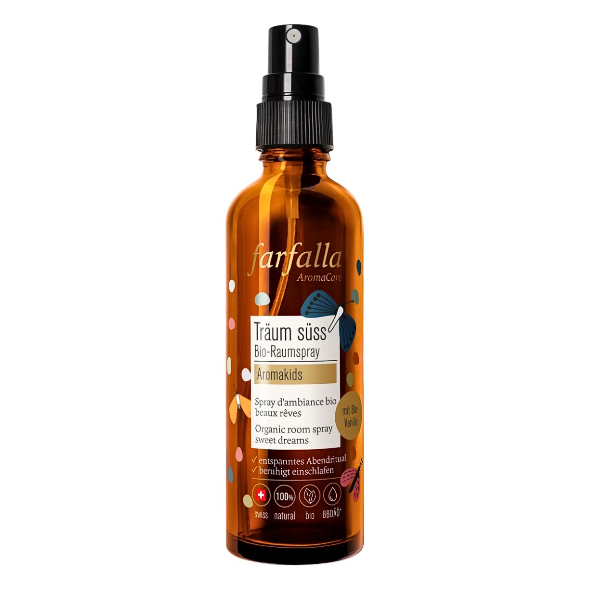 FARFALLA Aromakids Träum süss Bio-Raumspray 75 ml