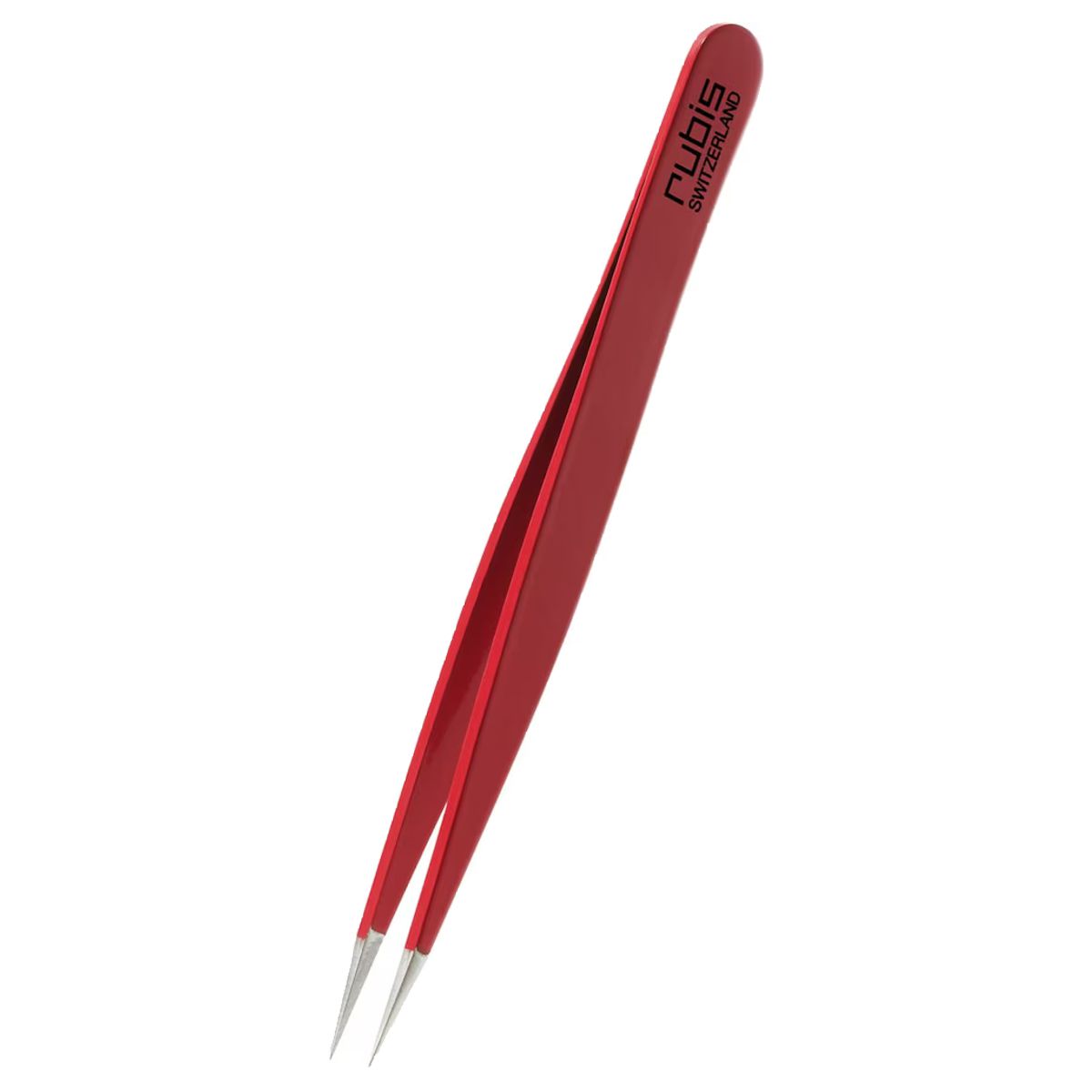 Rubis Pinzette spitz rot Inox Rubis Pinzette spitz rot Inox