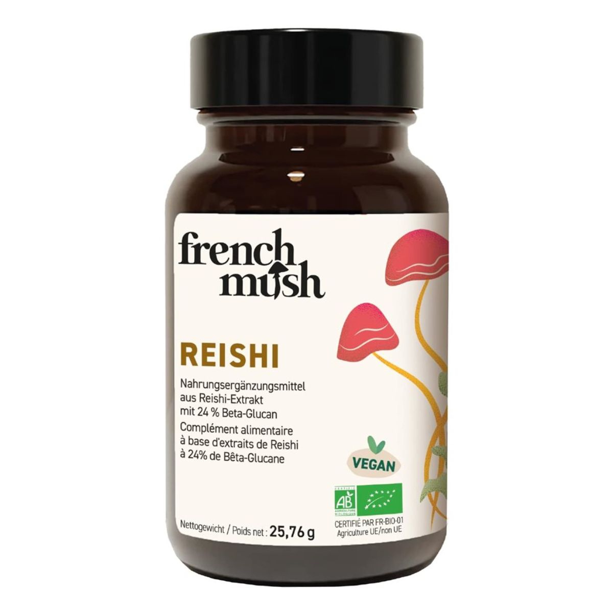 French Mush Reishi Kapseln 56 Stück