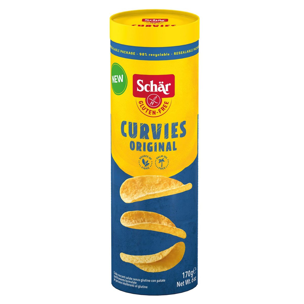 Schär Curvies Original glutenfrei 170 g Schär Curvies Original glutenfrei 170 g