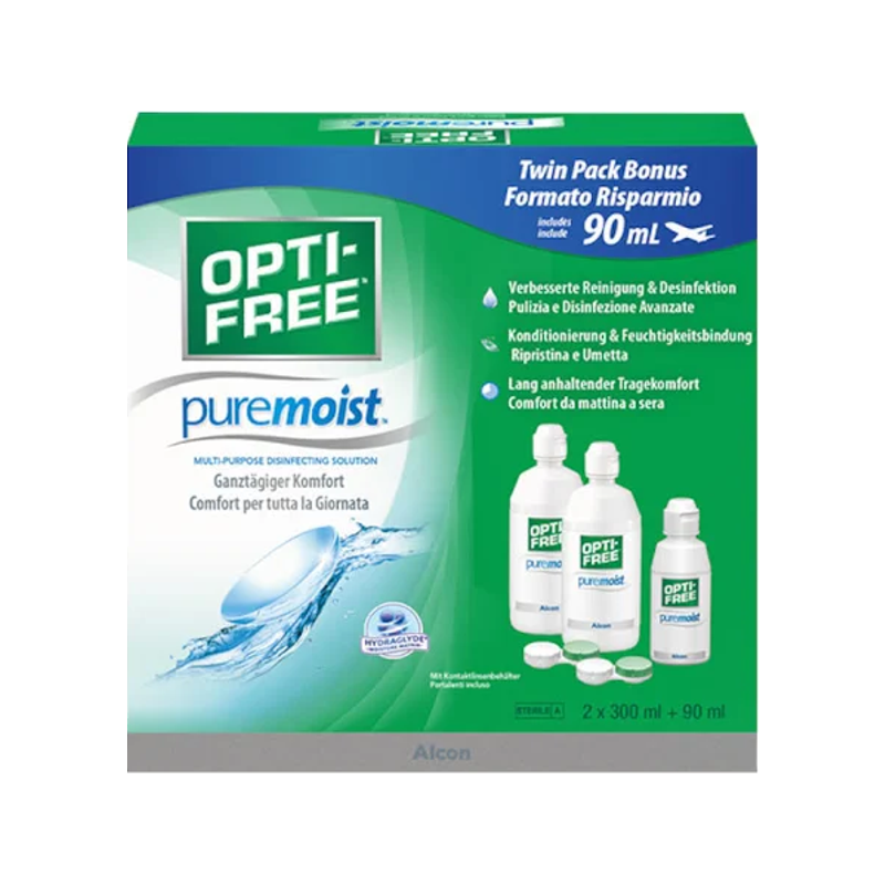 Opti Free PureMoist Lösung 2 x 300 ml + 90 ml Opti Free PureMoist Lösung 2 x 300 ml + 90 ml