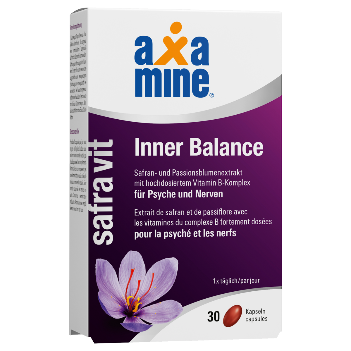 Axamine SafraVit Inner Balance 30 Kapseln Axamine SafraVit Inner Balance 30 Kapseln