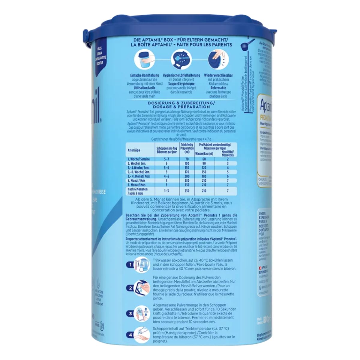 APTAMIL PRONUTRA 1 Ds 800 g