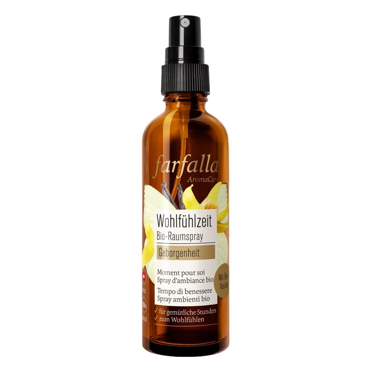 Farfalla, spray d'ambiance bio Moment de bien-être 75 ml