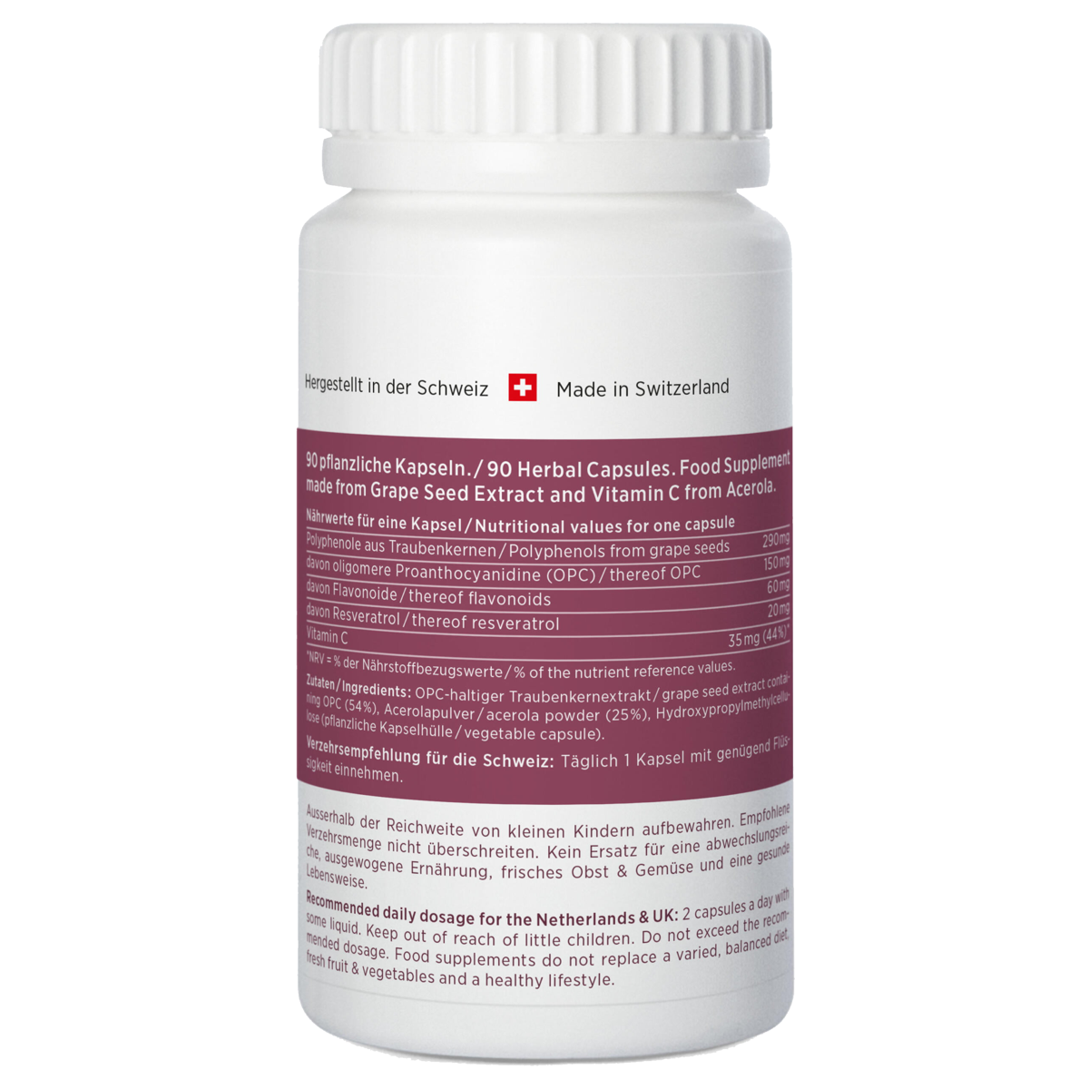 Kingnature Vino Vida Kapseln 305 mg 90 Stück Kingnature Vino Vida Kapseln 305 mg 90 Stück