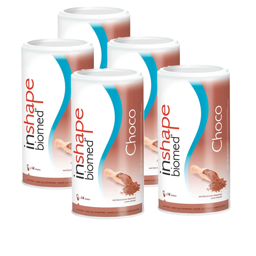 INSHAPE Biomed Pulver Choco 5x 420 g INSHAPE Biomed Pulver Choco 5x 420 g