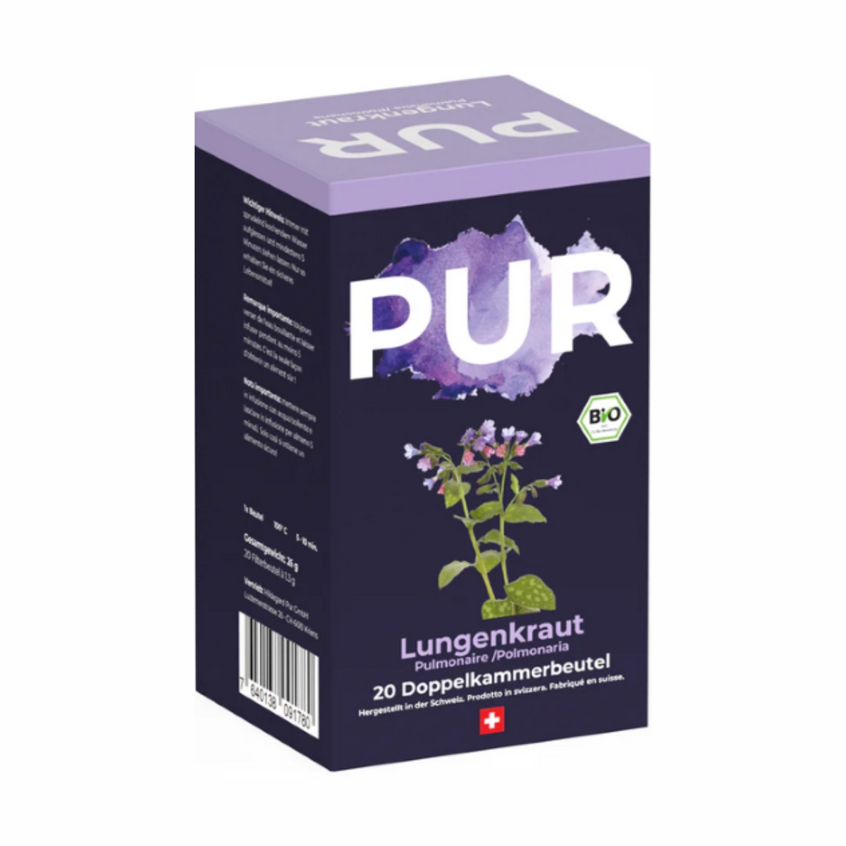 PUR Lungenkraut Tee Beutel 20 Stück