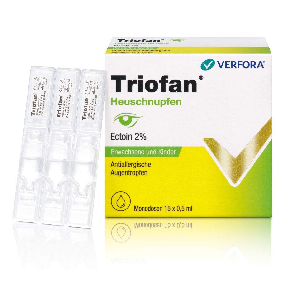 Triofan Heuschnupfen Augentropfen 15x 0.5 ml Triofan Heuschnupfen Augentropfen 15x 0.5 ml
