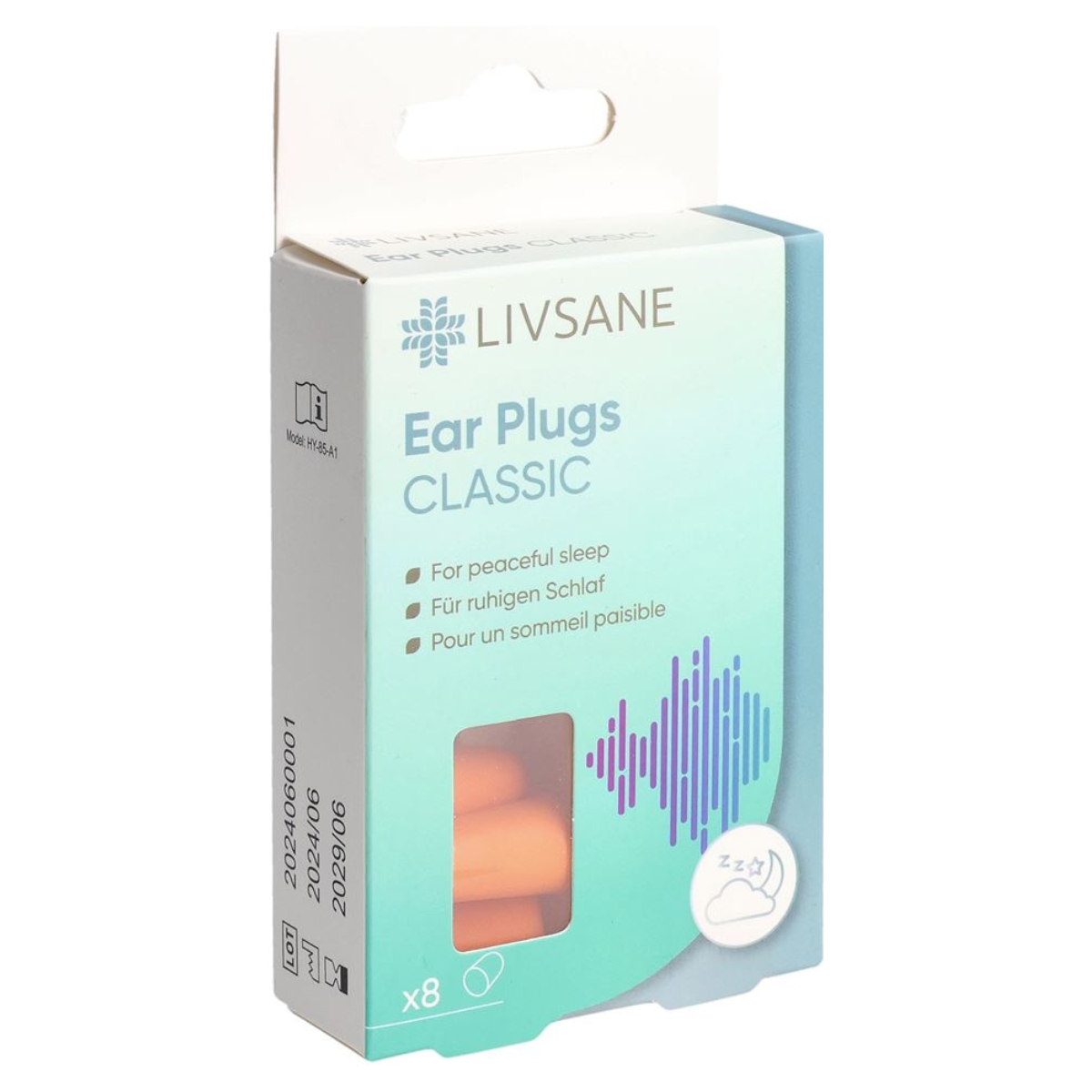 Livsane Ohrstöpsel classic 8 Stück