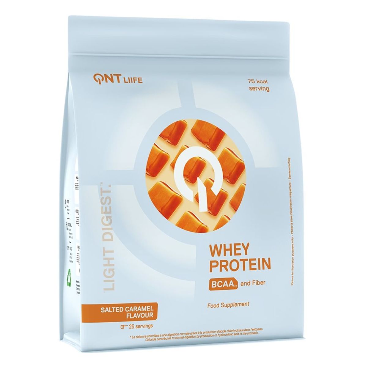 QNT Light Digest Whey Protein 500 g Salted Caramel