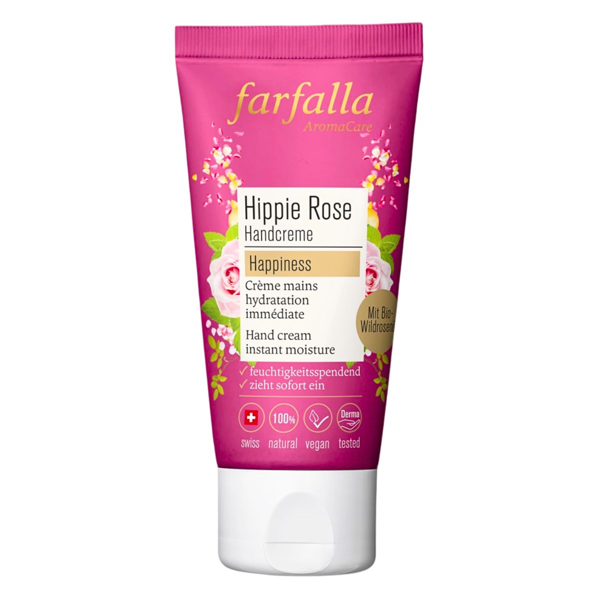 FARFALLA Handcreme Hippie rose 50 ml