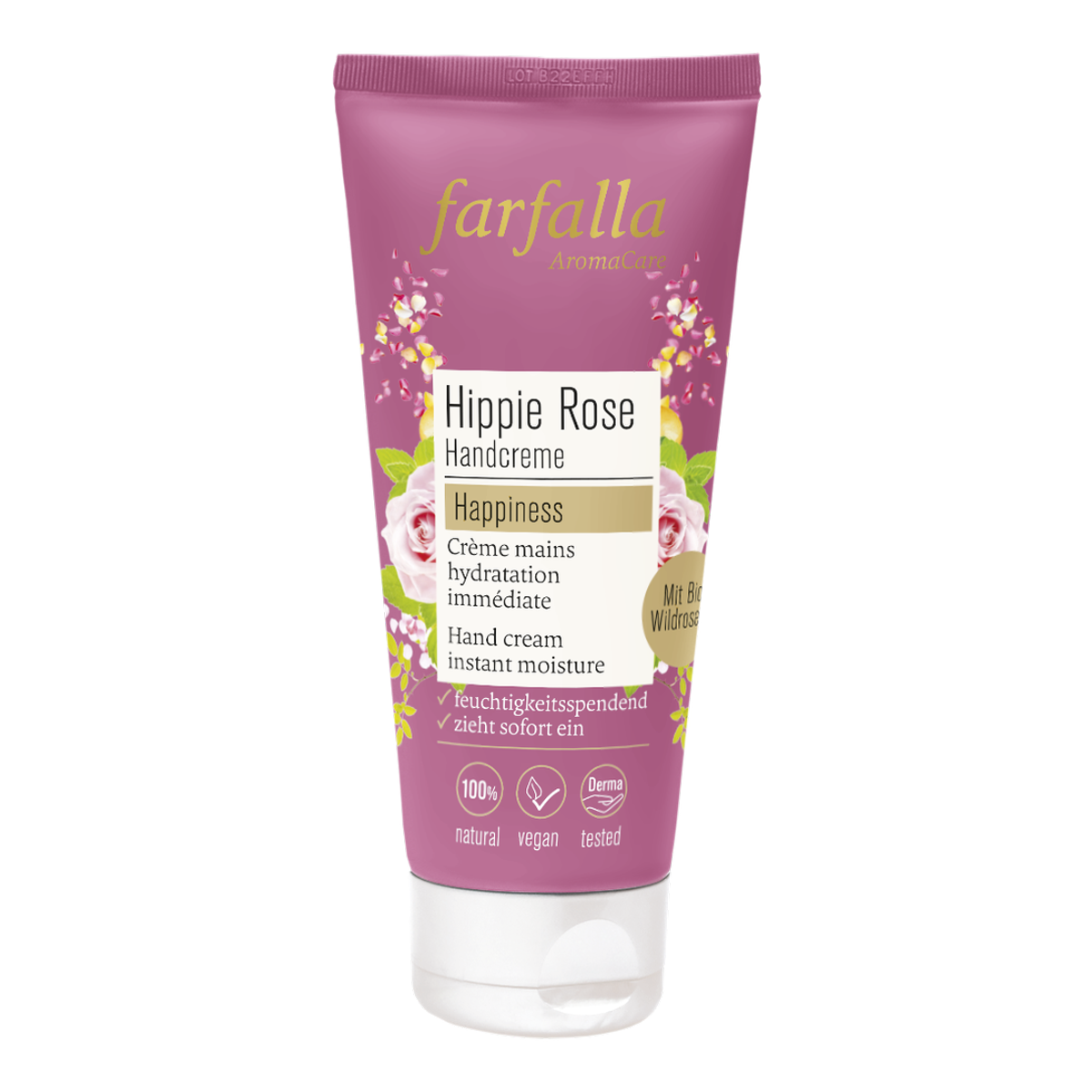 FARFALLA Handcreme Hippie rose 50 ml FARFALLA Handcreme Hippie rose 50 ml