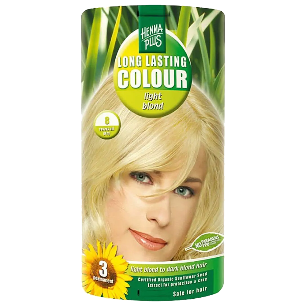 HENNA PLUS Long Last Colour 8 hellblond HENNA PLUS Long Last Colour 8 hellblond