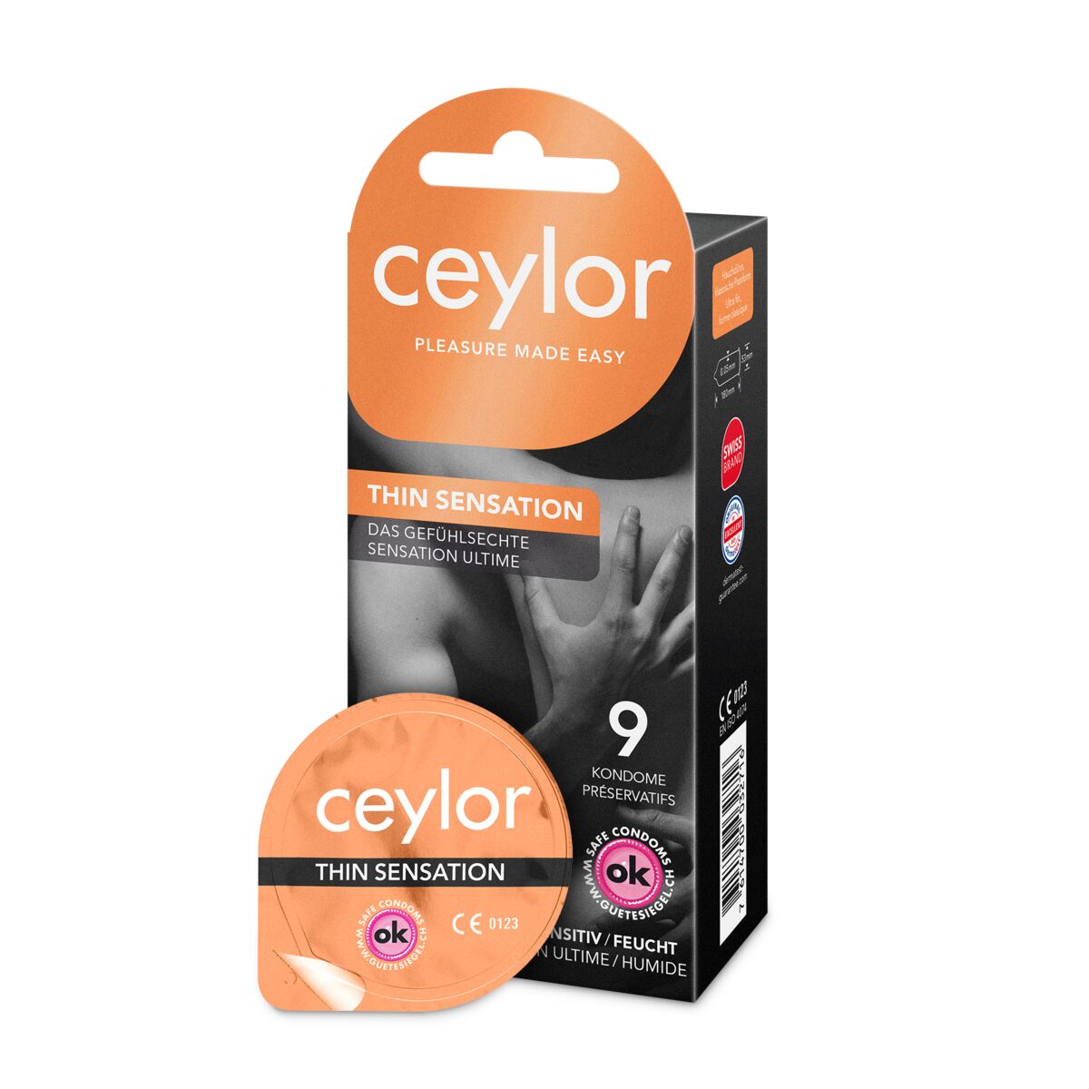 Ceylor Thin Sensation Präservativ 9 Stück Ceylor Thin Sensation Präservativ 9 Stück