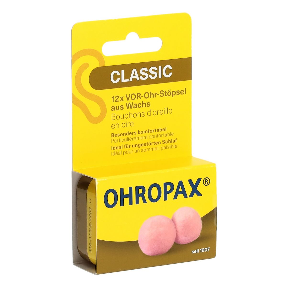 Ohropax Ohrstöpsel Classic 12 Stück