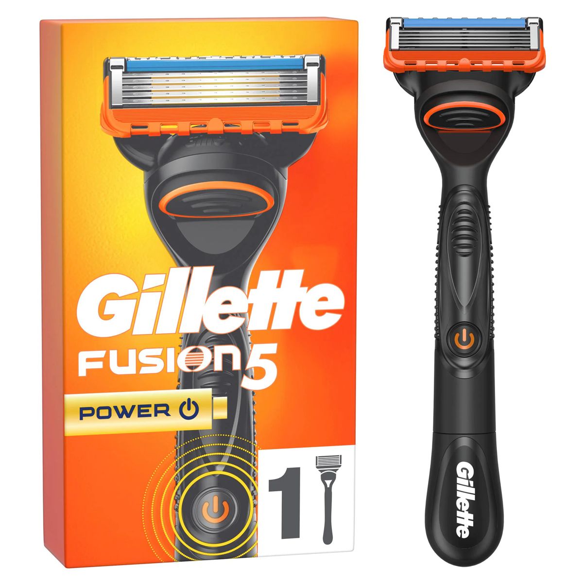 GILLETTE Fusion5 Rasierapparat Power 1 Klinge