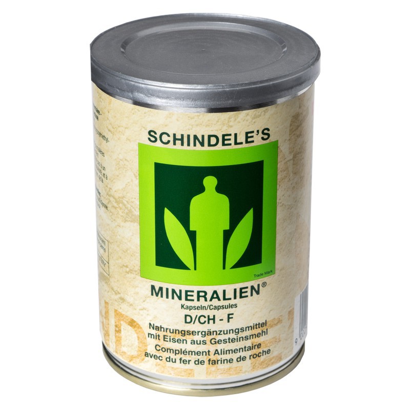 Schindeles Mineralien Kapseln 250 Stück Schindeles Mineralien Kapseln 250 Stück