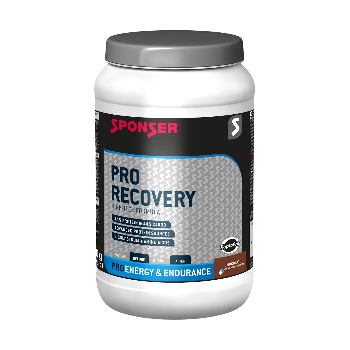Sponser Pro Recovery Drink Chocolate Dose 800 g