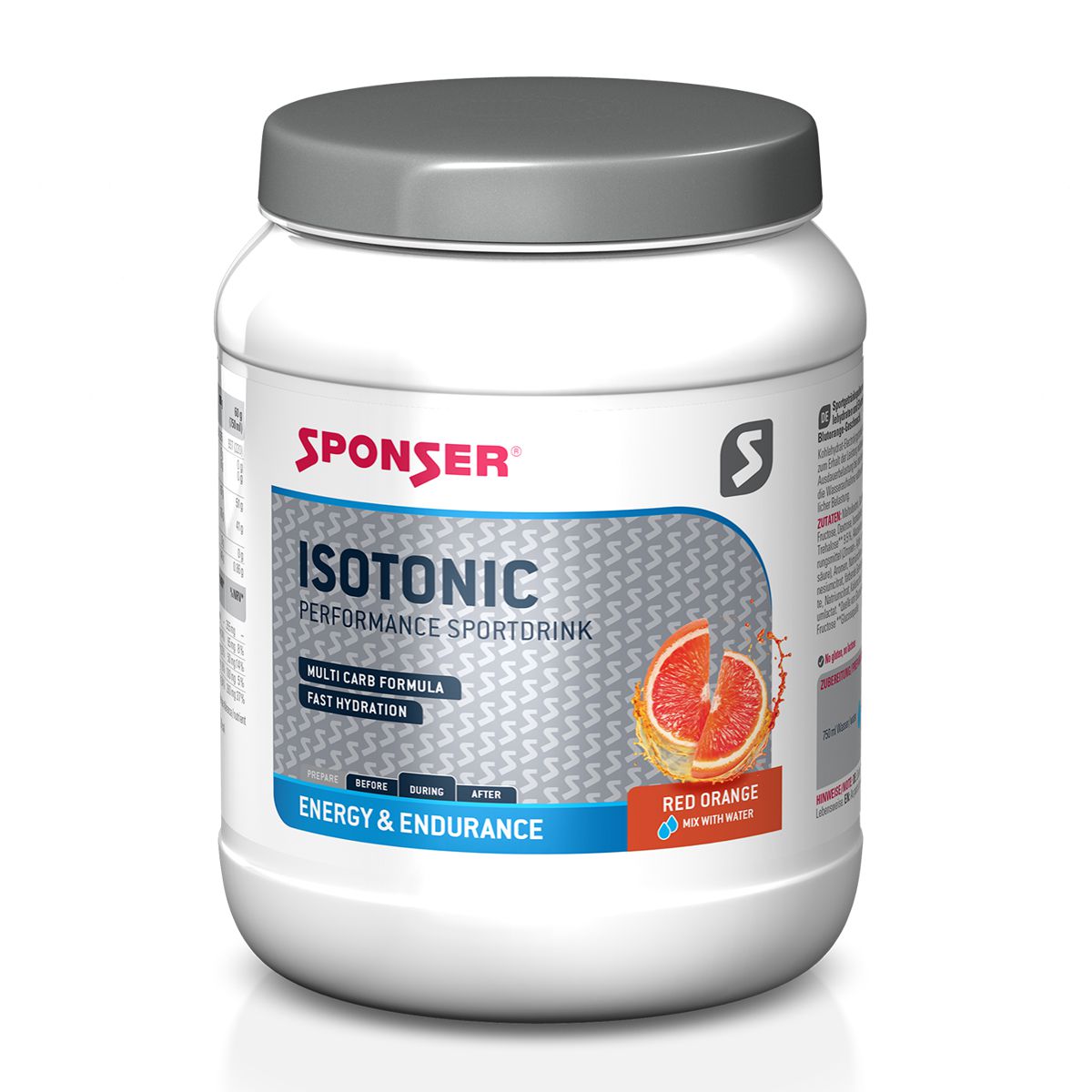 Sponser Isotonic Blutorange 1000 g Sponser Isotonic Blutorange 1000 g