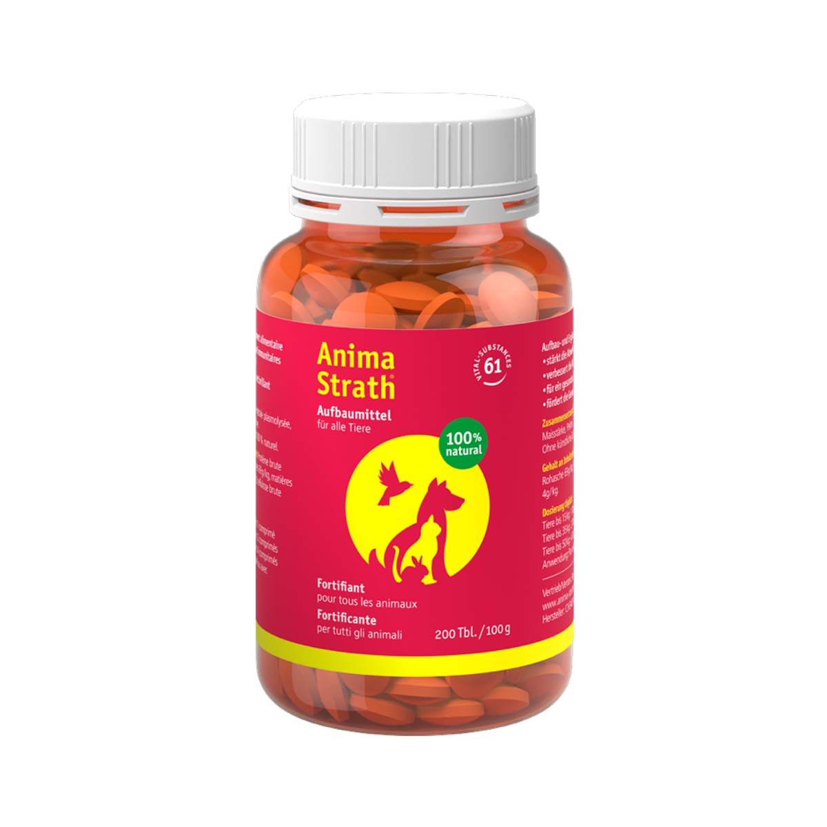Anima Strath Aufbautabletten 200 Stück Anima Strath Aufbautabletten 200 Stück