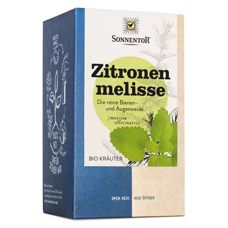 Sonnentor Zitronenmelisse Tee Btl 18 Stk Sonnentor Zitronenmelisse Tee Btl 18 Stk
