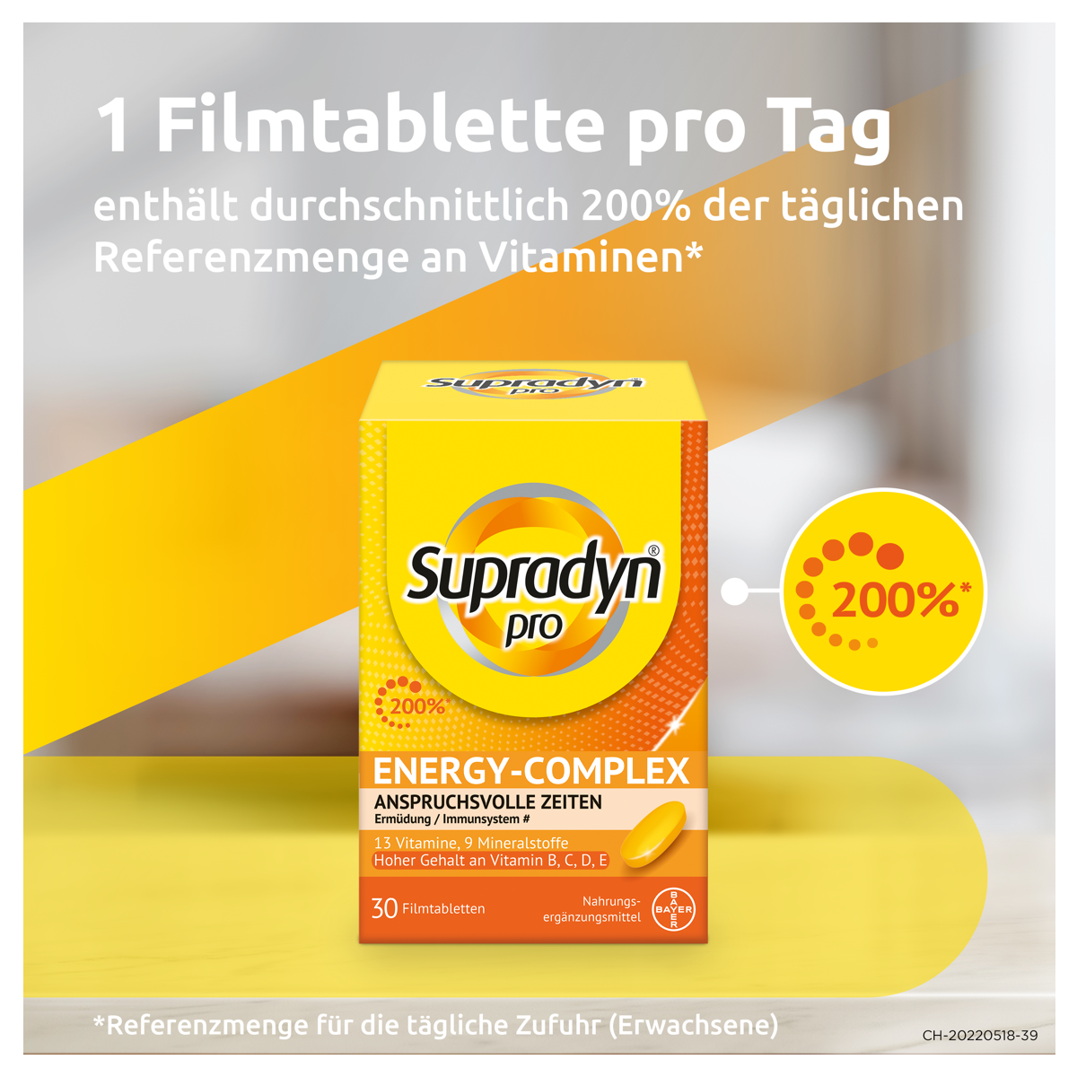 Supradyn pro energy-complex Filmtabletten Dose 30 Stück Supradyn pro energy-complex Filmtabletten Dose 30 Stück