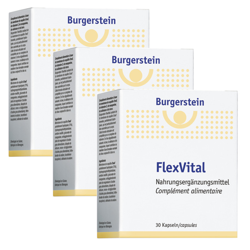 Burgerstein FlexVital Kapseln 3x 30 Stück Burgerstein FlexVital Kapseln 3x 30 Stück