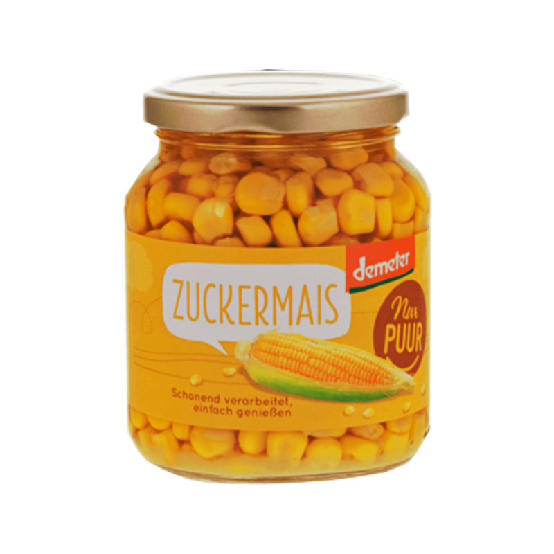 Nur Puur Zuckermais Demeter 350 g Nur Puur Zuckermais Demeter 350 g