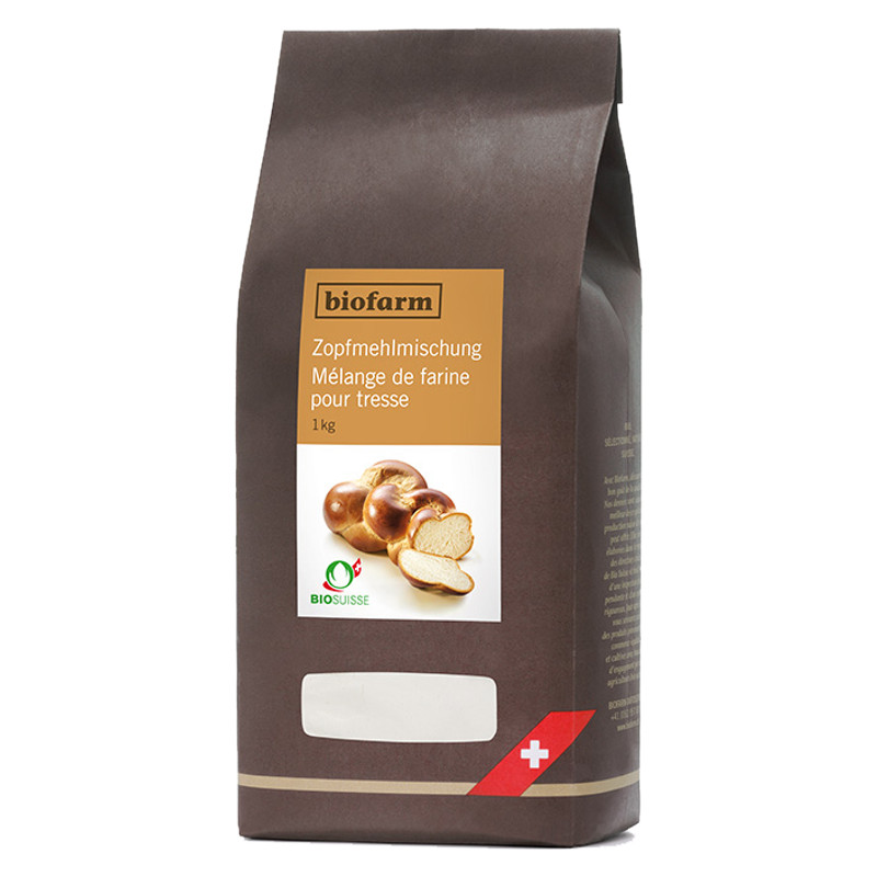 Biofarm Zopfmehlmischung CH Knospe 1 kg Biofarm Zopfmehlmischung CH Knospe 1 kg