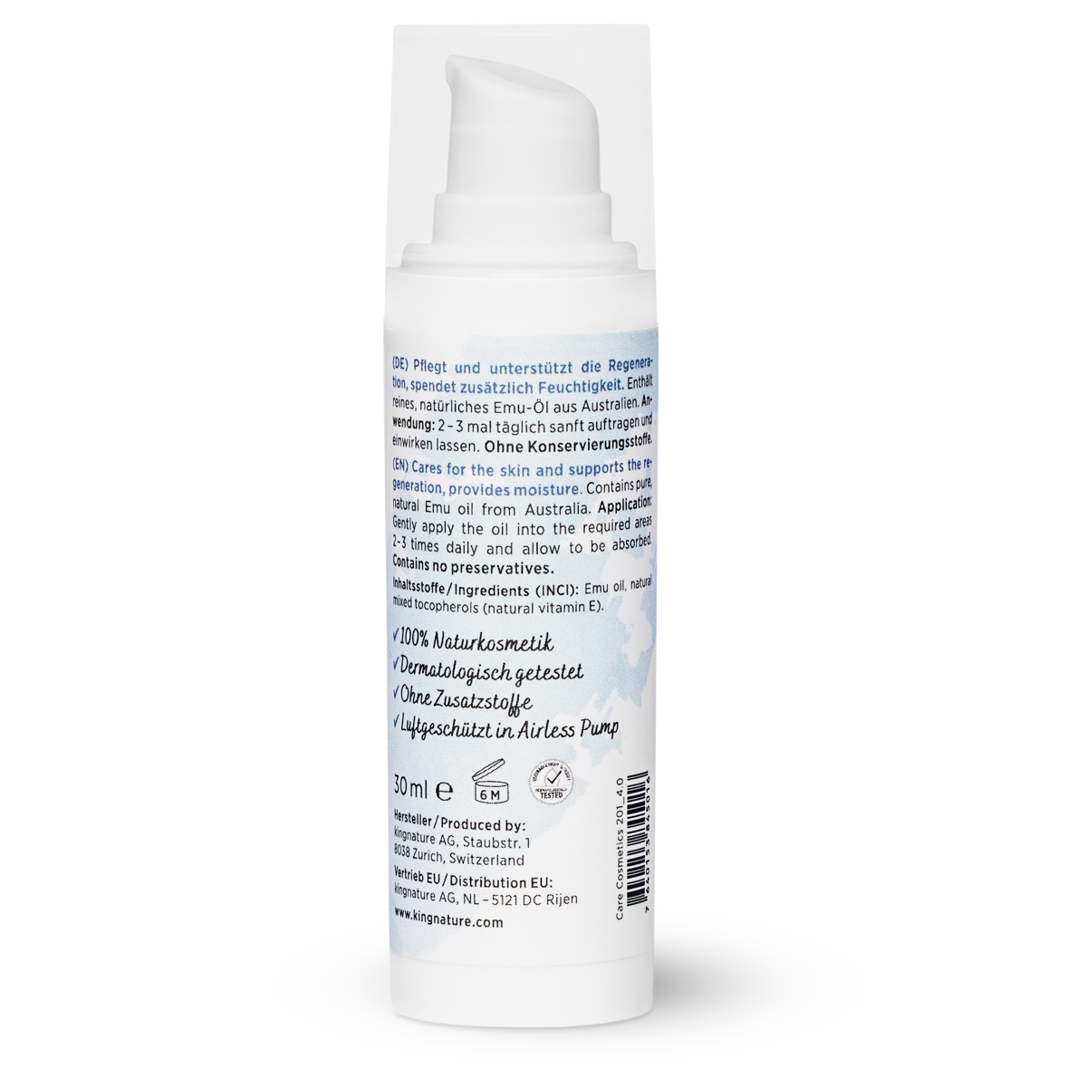 Kingnature Emu Oel 30 ml Kingnature Emu Oel 30 ml