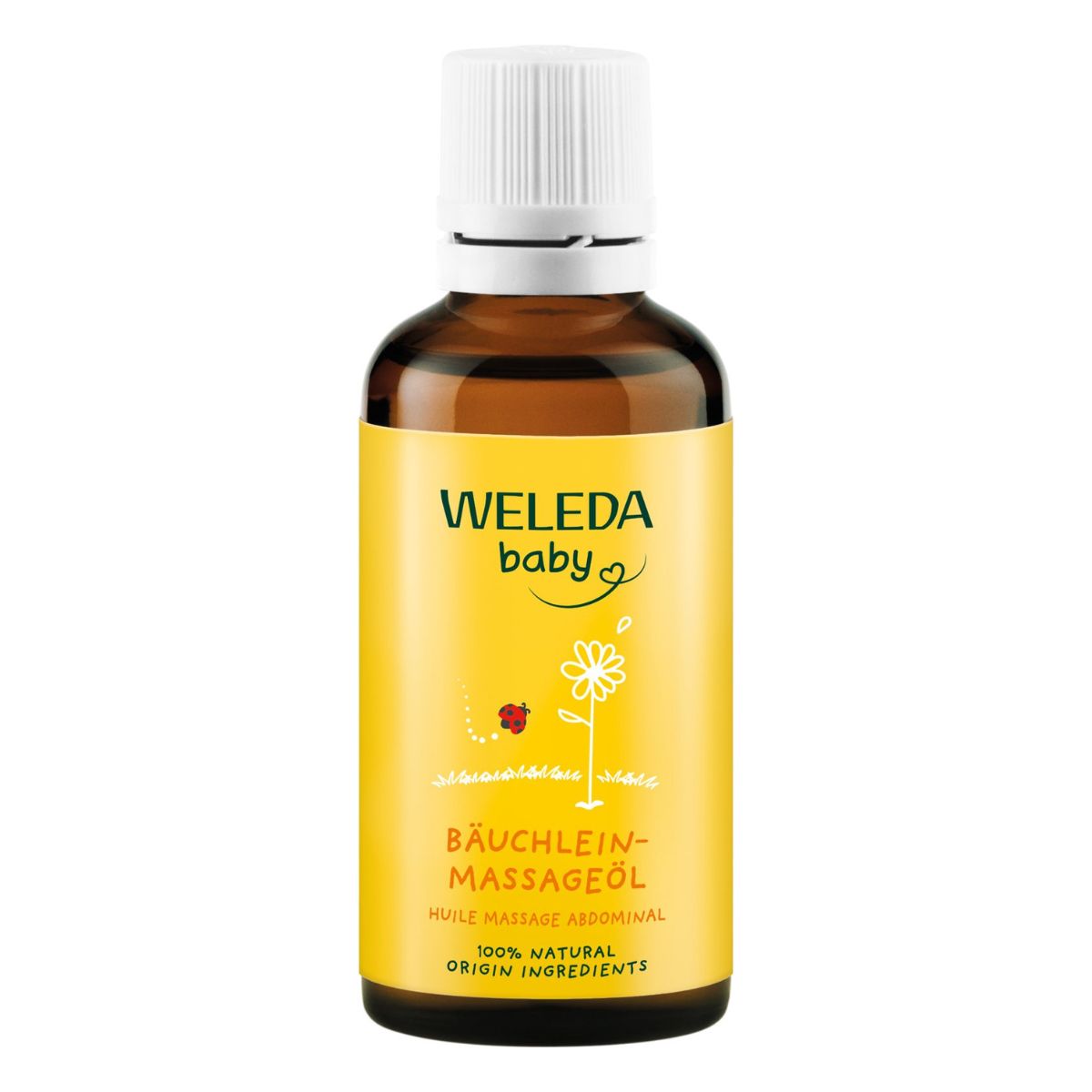 Weleda Bäuchlein-Massageöl Flasche 50 ml
