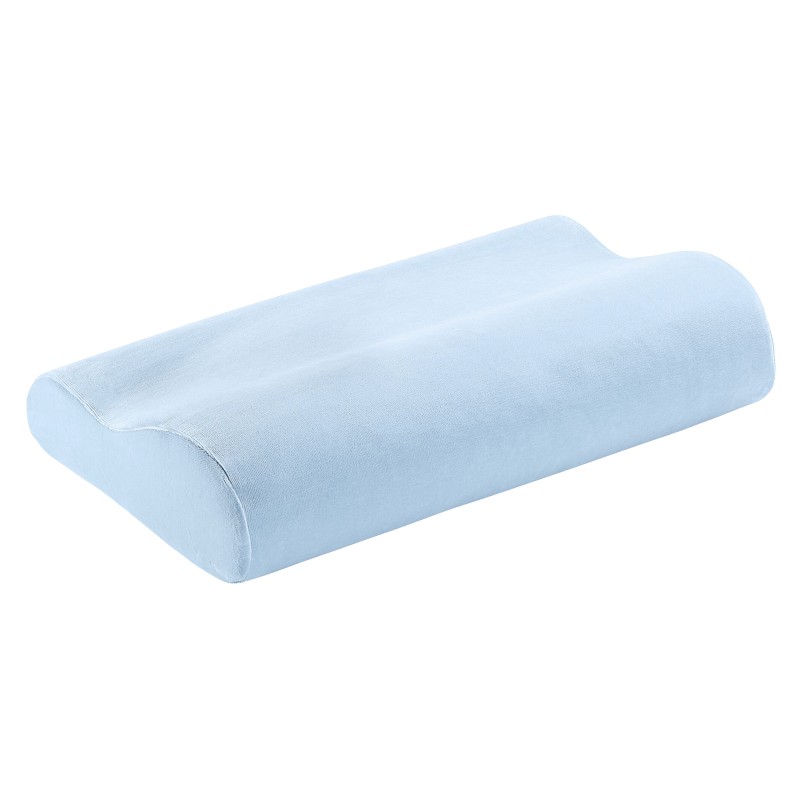 Elsa Nackenkissen 50 x 11 cm Veloursbezug hellblau Elsa Nackenkissen Veloursbezug hellblau