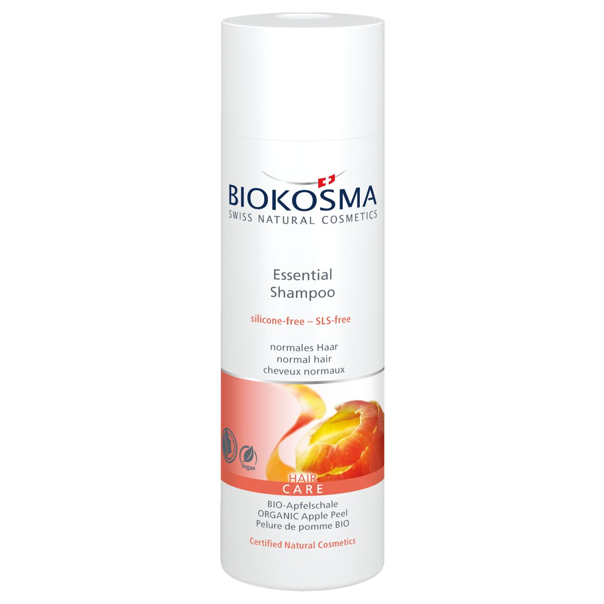 Biokosma Shampoo Essential Apfelschale 200 ml Biokosma Shampoo Essential Apfelschale 200 ml