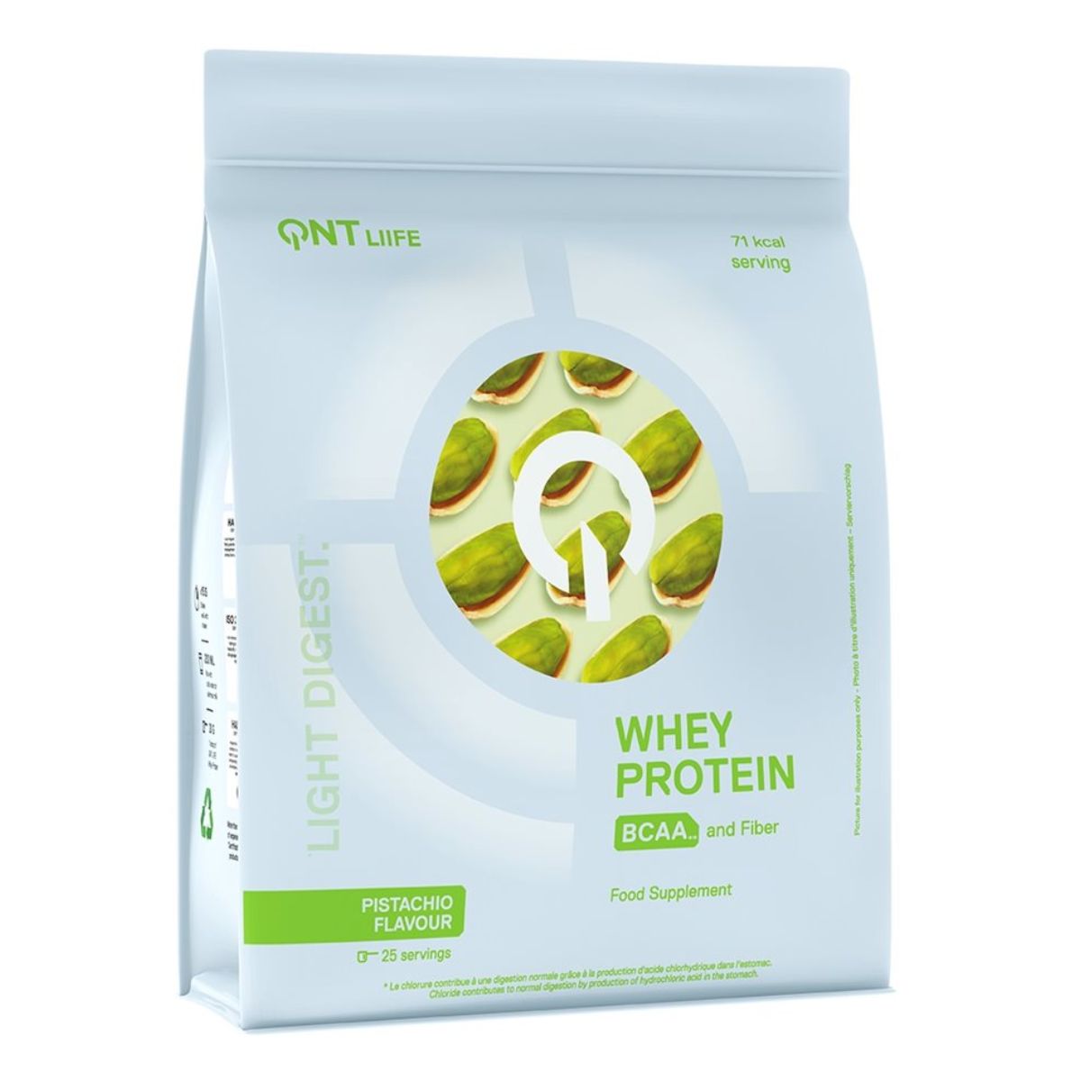 QNT Light Digest Whey Protein 500 g Pistachio