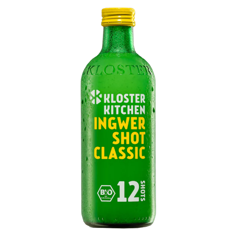 Kloster Kitchen Ingwer Shot Classic Bio 360 ml Kloster Kitchen Ingwer Shot Classic Bio 360 ml