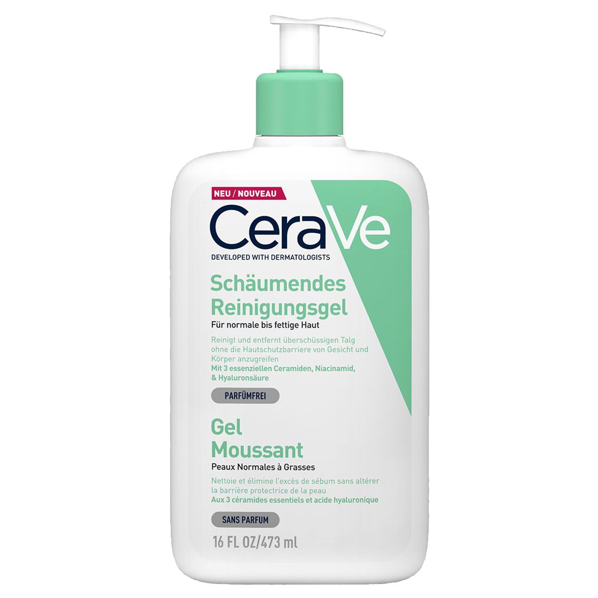 CeraVe Schäumendes Reinigungsgel Dispenser 473 ml CeraVe Schäumendes Reinigungsgel Dispenser 473 ml