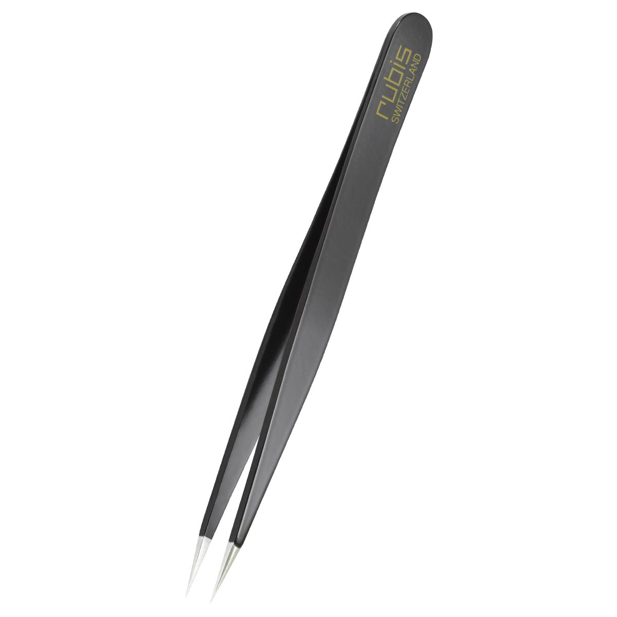 Rubis Pinzette spitz schwarz Inox Rubis Pinzette spitz schwarz Inox